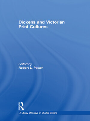 cover image of Dickens and Victorian Print Cultures